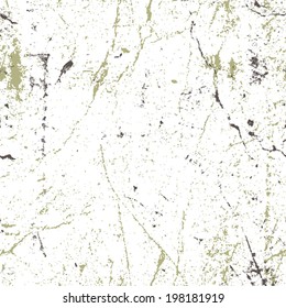 Seamless aged rusty grunge texture, vector background.