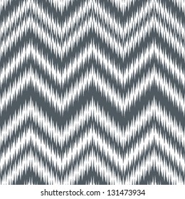 Seamless Alloy Silver Grey Ikat Chevron Background Pattern