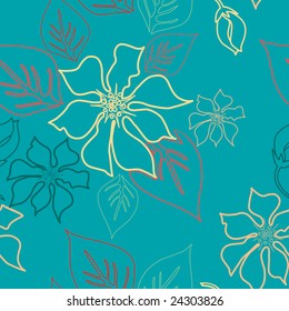 Seamless Aloha Pattern