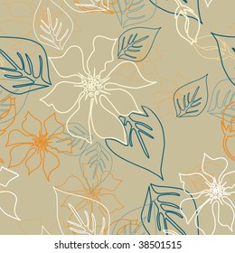 Seamless Aloha Pattern