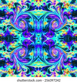 seamless amazing artwork texture ebru,  drawing on the water abstract background
