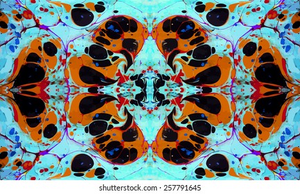 seamless amazing artwork texture ebru,  drawing on the water abstract background 