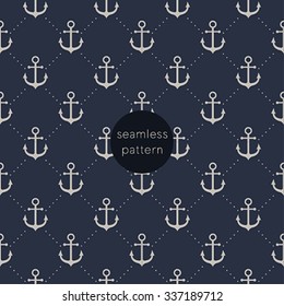 Seamless Anchor Pattern.