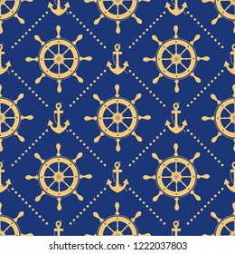 seamless anchors and ship steering wheels