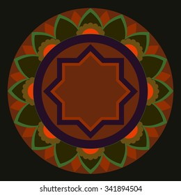 Seamless andalusia moroccan pattern
