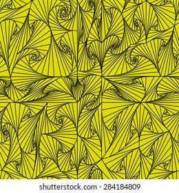 Seamless angle pattern on green background. Can be used for wallpaper, web page background, surface textures. 