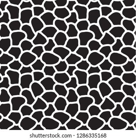 Seamless animal leopard pattern, vector