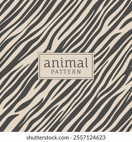 Seamless animal mosaic pattern. Wild animal skin artwork background.