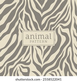 Seamless animal mosaic pattern. Wild animal skin artwork background.