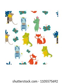 Seamless Animal Pattern