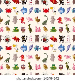 seamless animal pattern