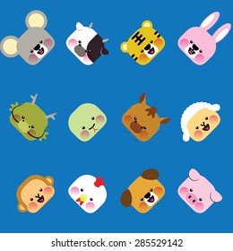 Seamless animal pattern