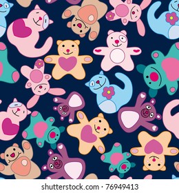 Seamless animal pattern