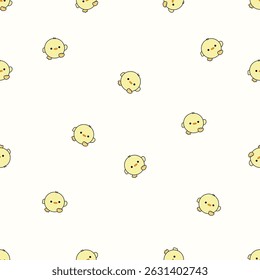 Nahtloses Tiermuster. Idee für Stoff, Tischdeckenmuster, Umschlagpapier, Geschenkpapier. Druckauflösung. Motive sind zufällig verstreut. Tiermuster Hintergrund. süßes Muster.