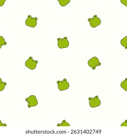 Seamless animal pattern. Idea for fabric, tablecloth pattern, wrapping paper, gift paper. Print ditsy. Motives are scattered randomly. Animal pattern background. cute pattern.