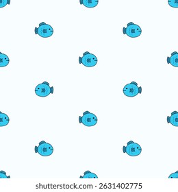 Seamless animal pattern. Idea for fabric, tablecloth pattern, wrapping paper, gift paper. Print ditsy. Motives are scattered randomly. Animal pattern background. cute pattern.