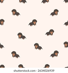 Seamless animal pattern. Idea for fabric, tablecloth pattern, wrapping paper, gift paper. Print ditsy. Motives are scattered randomly. Animal pattern background. cute pattern.
