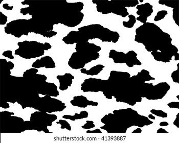 Seamless animal pattern skin fur vector cow - XXL version in jpeg available in my portfolio