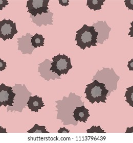 Seamless animal pattern for textile design / Vector illustration