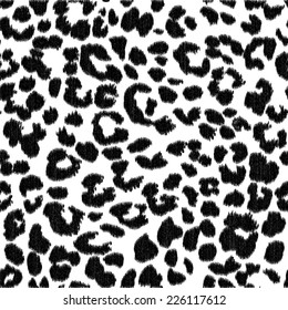 Seamless animal pattern for textile design / Vector illustration