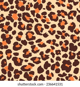 Seamless animal pattern for textile design / Vector illustration