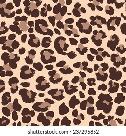 Seamless animal pattern for textile design / Vector illustration