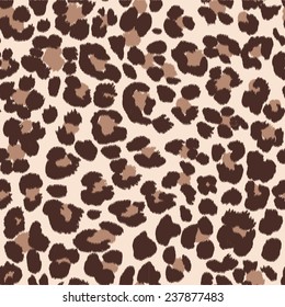 Seamless animal pattern for textile design / Vector illustration