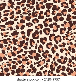 Seamless animal pattern for textile design / Vector illustration