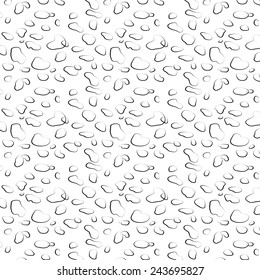 Seamless animal pattern for textile design. Seamless pattern of dalmatian spots. Natural textures.