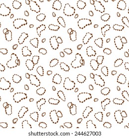 Seamless animal pattern for textile design. Seamless pattern of dalmatian spots. Natural textures.