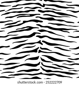Seamless animal pattern for textile design / Vector illustration