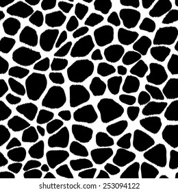 Seamless animal pattern for textile design / Vector illustration