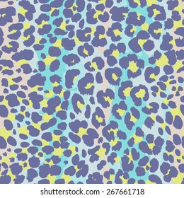 Seamless animal pattern for textile design / Vector illustration