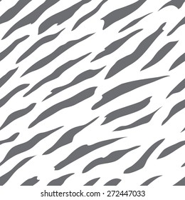 Seamless animal pattern for textile design. Seamless pattern of zebra spots. Natural textures