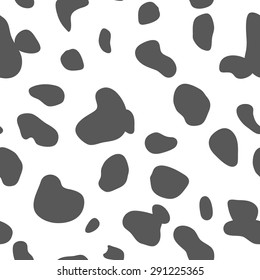 Seamless animal pattern for textile design. Seamless pattern of dalmatian spots. Natural textures. svg