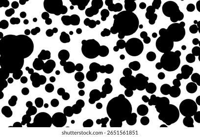 Seamless animal paw print patterns perfect for dog, cat, and leopard skin texture designs, illustrations, and textile decoration