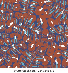 Seamless animal print. Beautiful spotted skin pattern background. Animal Print Texture.