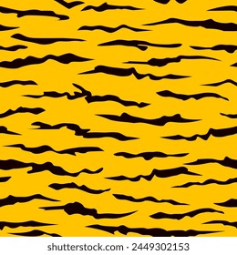 Seamless animal skin pattern. Abstract animal print. Vector illustration. for printing on fabrics. packaging and for creating fills of various surfaces