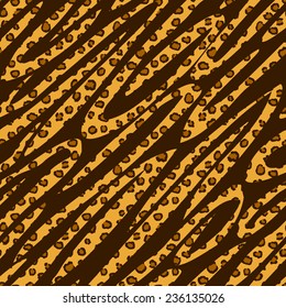 seamless animal skin - vector illustration. eps 8