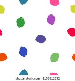 Seamless animals pattern group colorful tropical fish on white background. Cute kids marine print illustration, baby playroom sea life wallpaper, cartoon undersea, vector eps 10