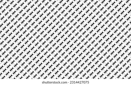 Seamless Ant Motifs Pattern for Ornate, Decoration, or Background, Animal Print Series Can used for Wallpaper, Carpet Pattern, Textile, Fabric, Paper, Wrapping, Plastic, ect. Vector Illustration