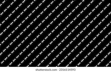 Seamless Ant Motifs Pattern for Ornate, Decoration, or Background, Animal Print Series Can used for Wallpaper, Carpet Pattern, Textile, Fabric, Paper, Wrapping, Plastic, ect. Vector Illustration