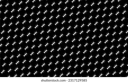 Seamless Ant Motifs Pattern for Ornate, Decoration, or Background, Animal Print Series Can used for Wallpaper, Carpet Pattern, Textile, Fabric, Paper, Wrapping, Plastic, ect. Vector Illustration