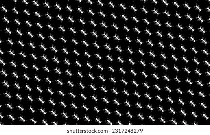 Seamless Ant Motifs Pattern for Ornate, Decoration, or Background, Animal Print Series Can used for Wallpaper, Carpet Pattern, Textile, Fabric, Paper, Wrapping, Plastic, ect. Vector Illustration