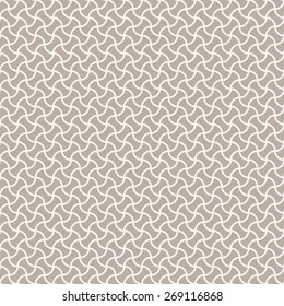 Seamless anthracite gray arc based geometric pattern vector