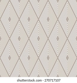Seamless anthracite gray diamond optical pattern vector