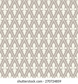 Seamless anthracite gray medieval diamond pattern vector