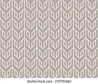 Seamless anthracite gray overlocking tribal pattern vector