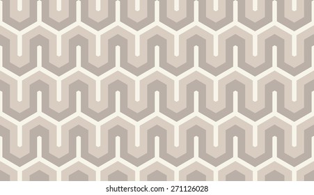 Seamless anthracite gray retro isometric futuristic pattern vector