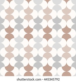 Seamless anthracite, moroccan style pattern